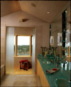 Three Fabulous, Green Bathrooms Image